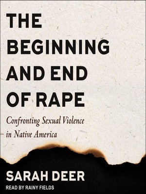 cover image of The Beginning and End of Rape